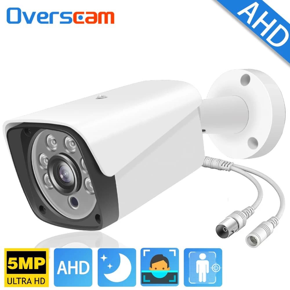 5MP AHD Infrared Surveillance Camera with Night Vision