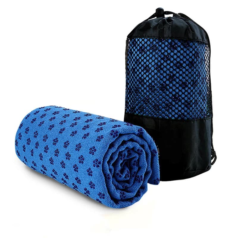 Yoga Towels, Hot and Spicy Yoga Mat Towels Featuring Grip Points to Absorb Sweat and Prevent Slipping, Suitable for Hot Yoga