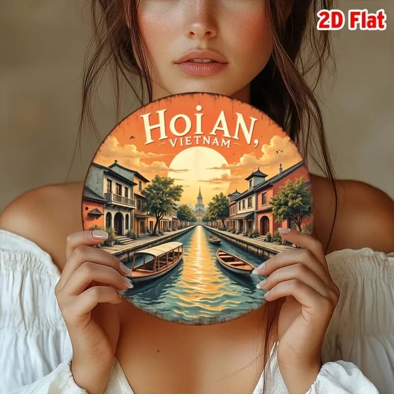 Hoi An Vietnam Landscape Wall Art