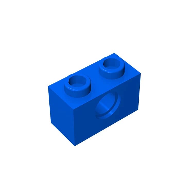 1x2 Brick with Hole Building Block