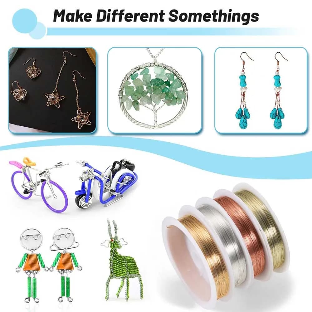 Brass Beading Wire for Jewelry Making