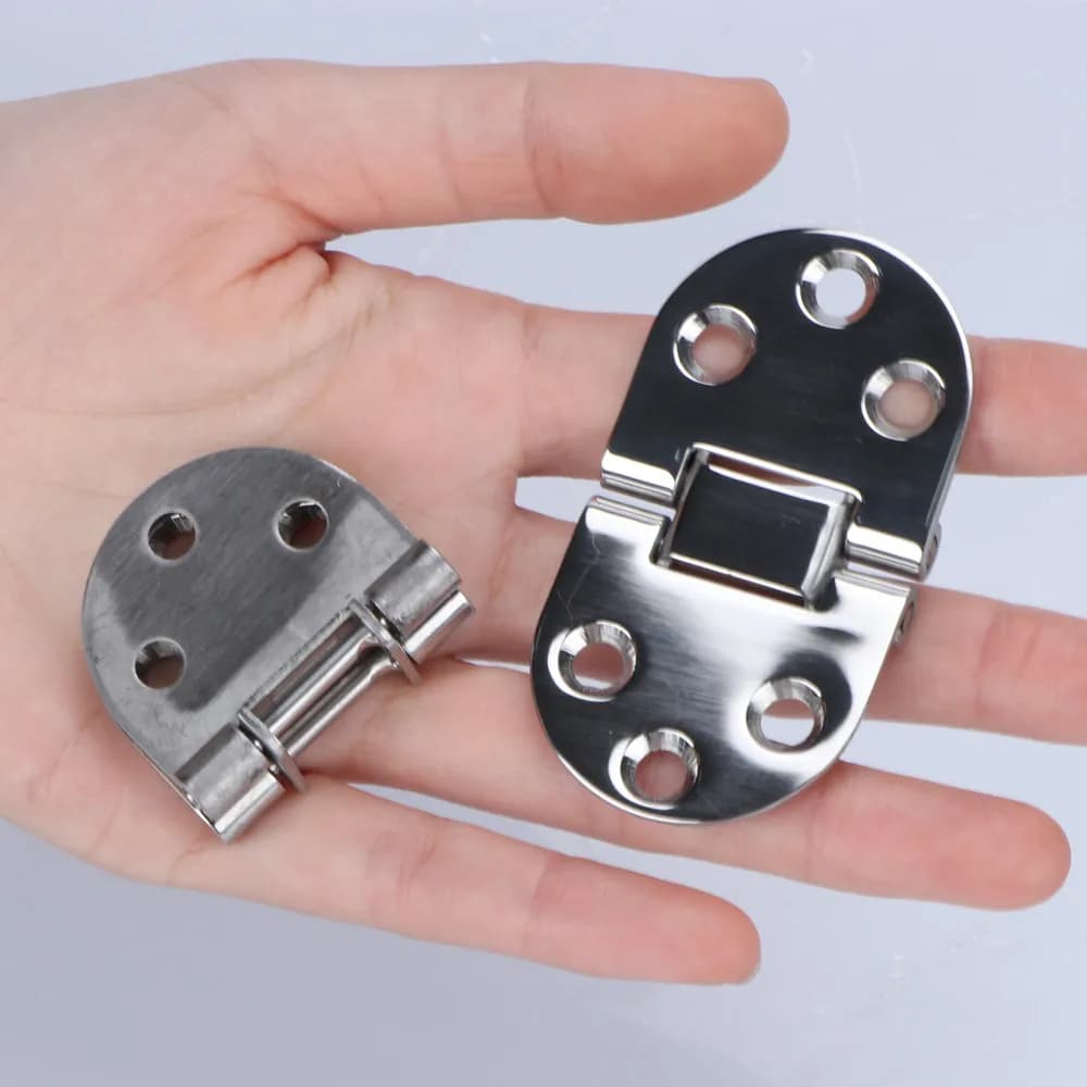 Marine Grade Stainless Steel Hinges 2-Pack