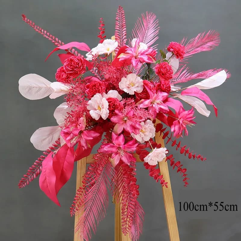 Artificial Wedding Arch Flower Arrangement Set
