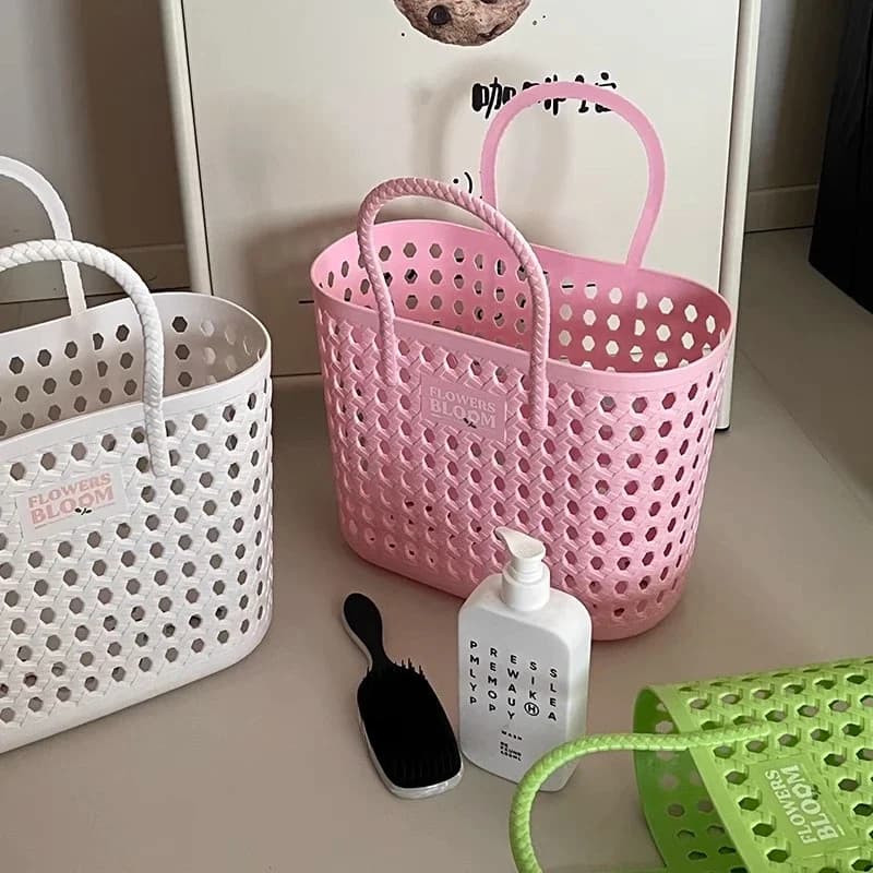 Handheld Bathroom Storage Basket