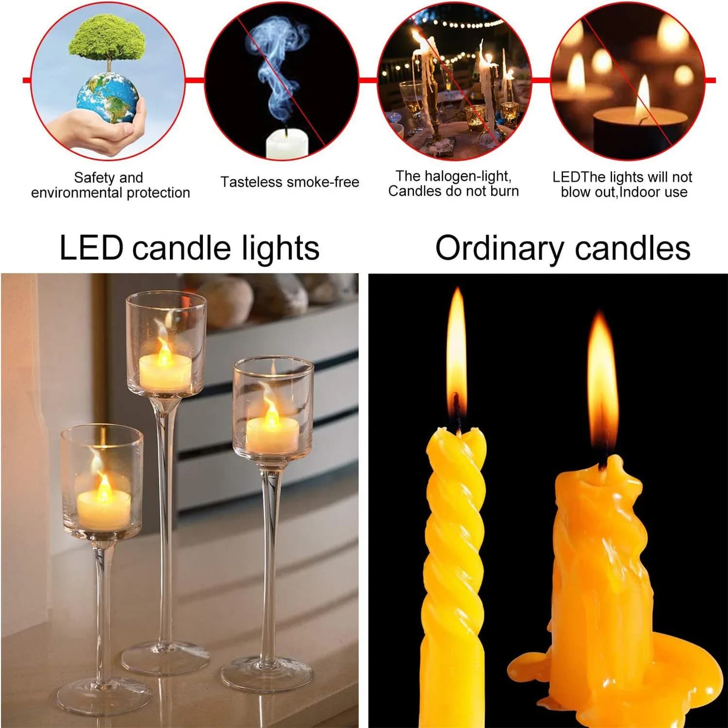 Flameless LED Tea Lights