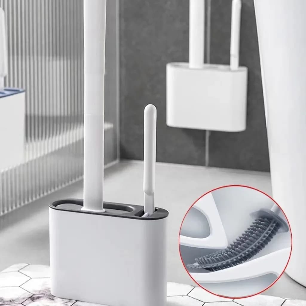 Toilet Brush with No Dead Corners