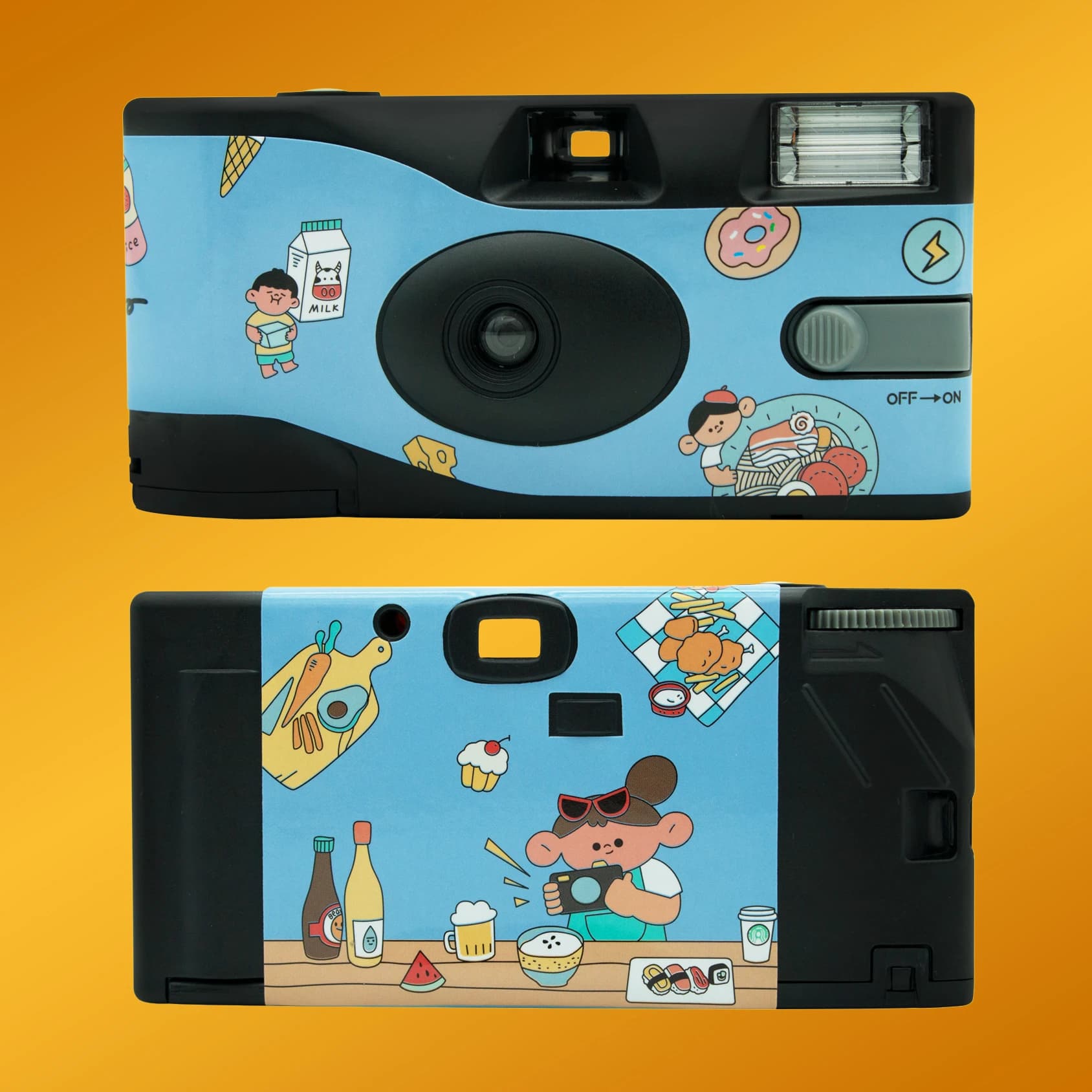 Disposable Film Camera with Flash 27 Exposures
