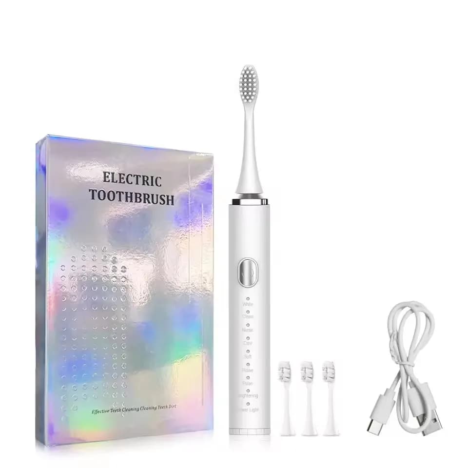 USB Rechargeable Sonic Electric Toothbrush