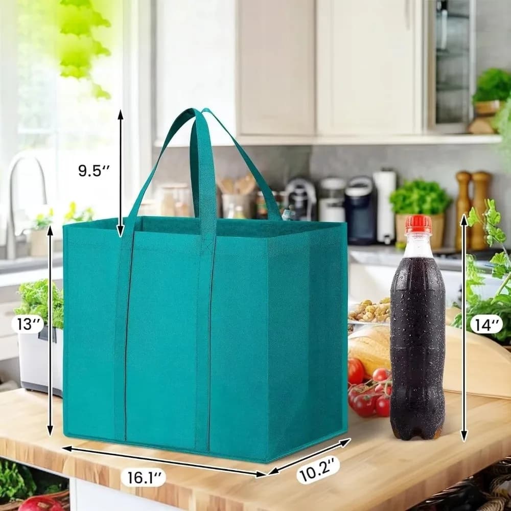 Large Reusable Grocery Shopping Tote