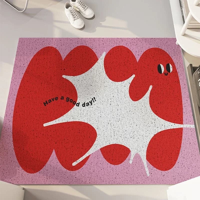 Non-Slip Entrance Doormat with Cartoon Design