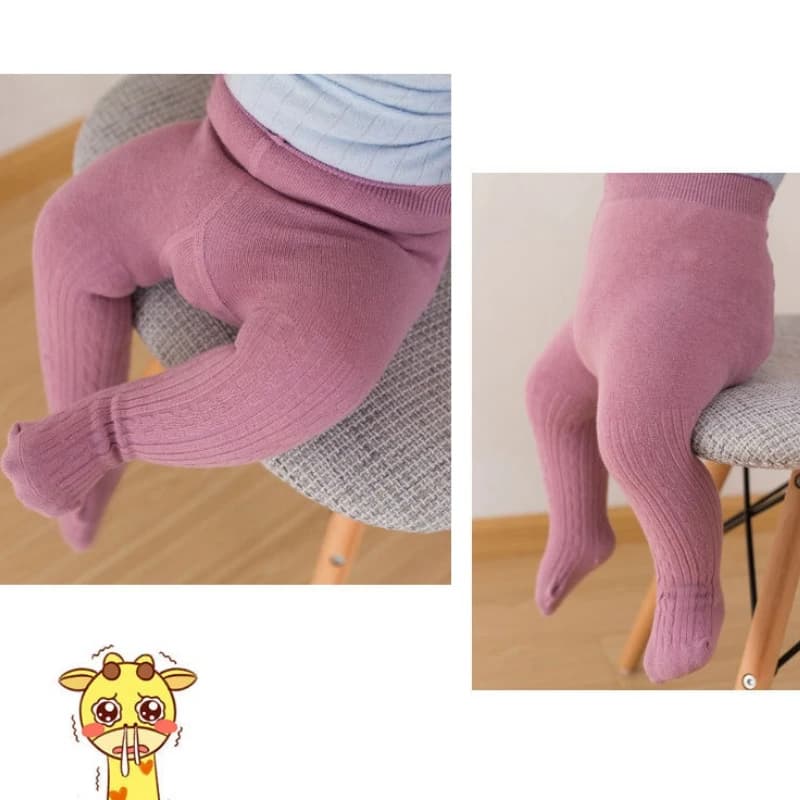 Baby Cotton Leggings Tights 0-24 Months