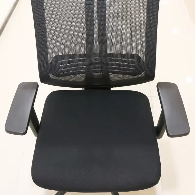 High Back Mesh Office Chair with Breathable Fabric Seat
