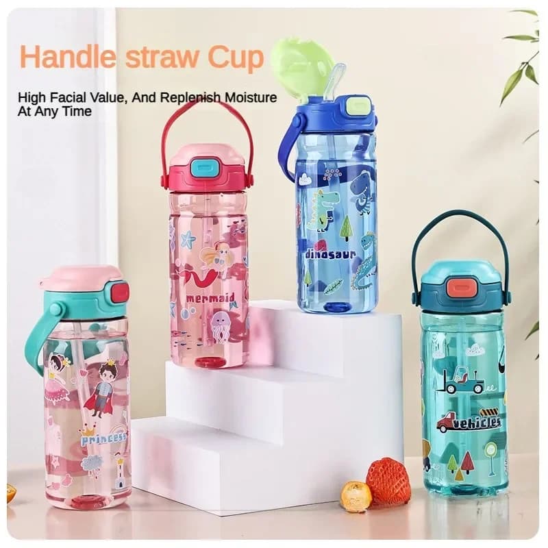 Kids Sippy Cup with Straw 600ml