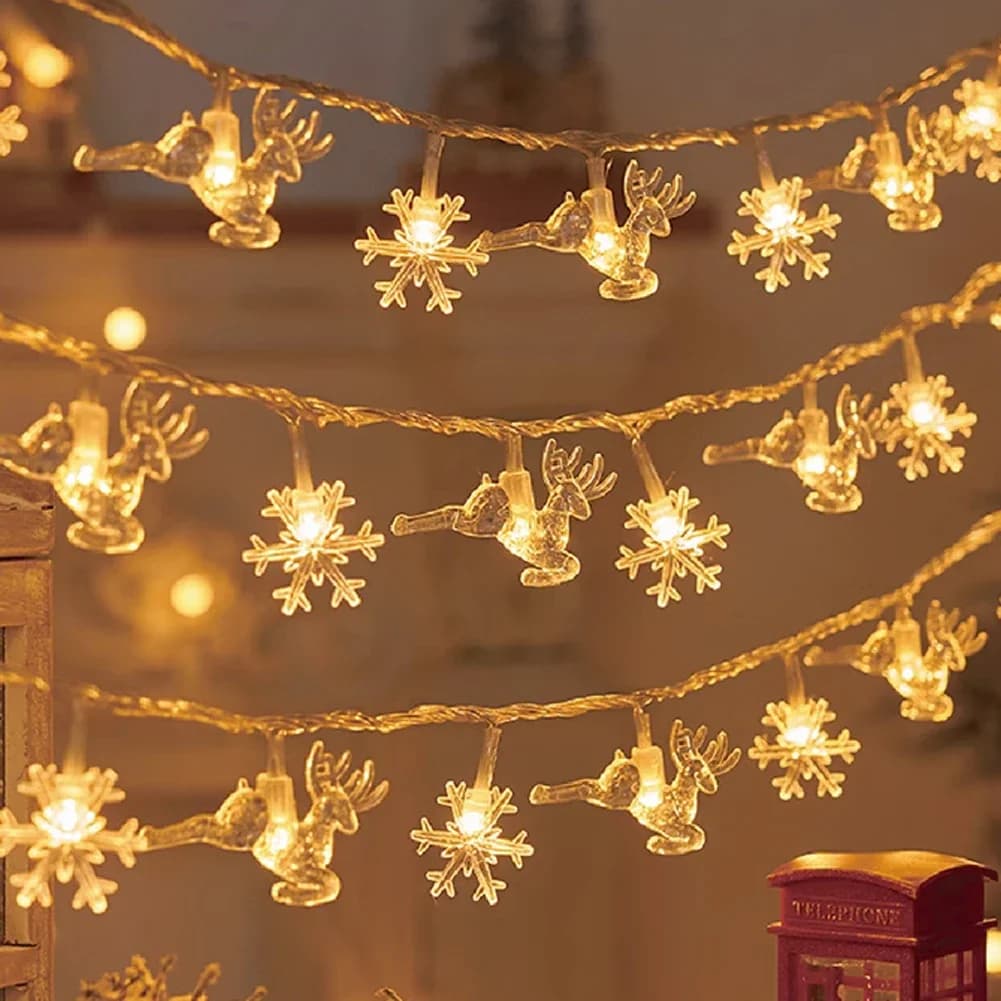 Christmas LED Fairy Light String Garland