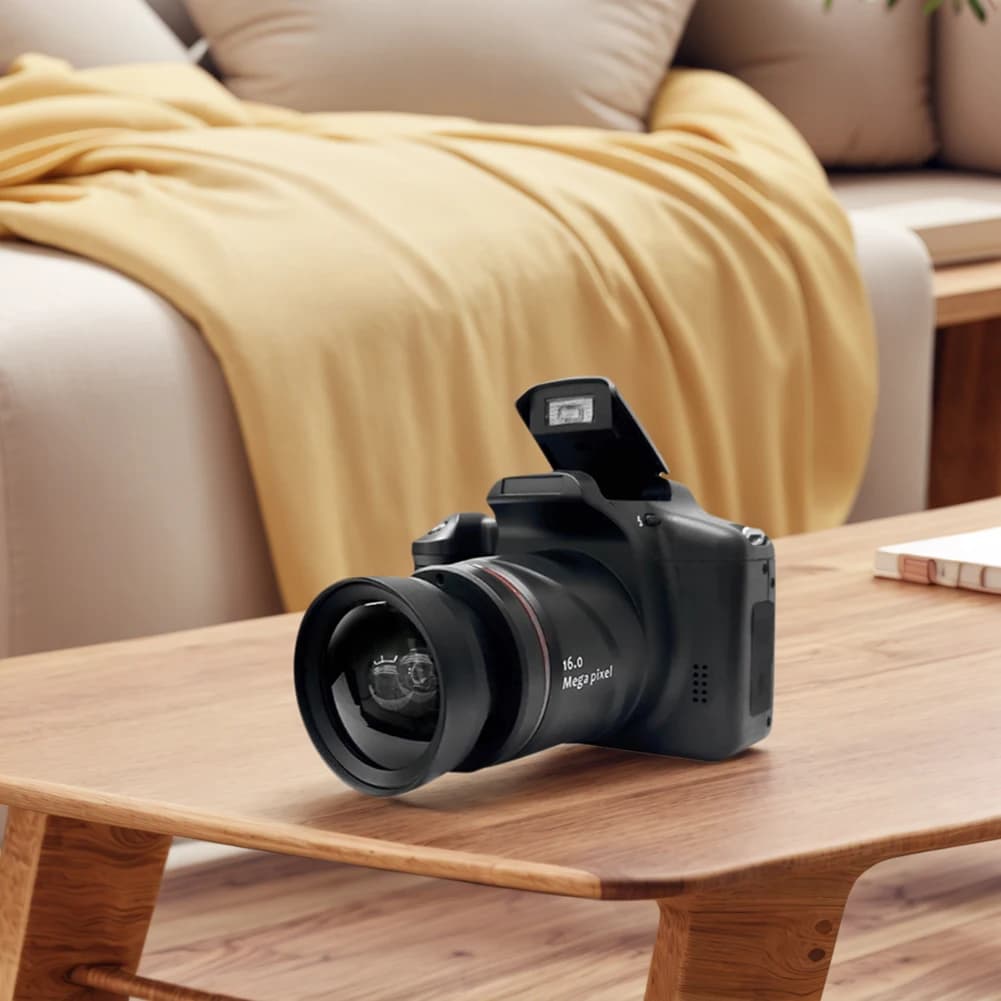 16MP Digital Camera with LCD Screen and 16X Zoom