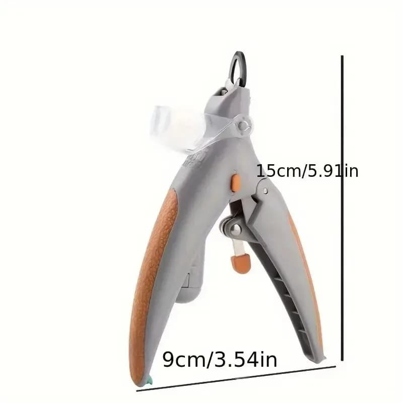 LED Dog Nail Clipper with Stainless Steel Blades