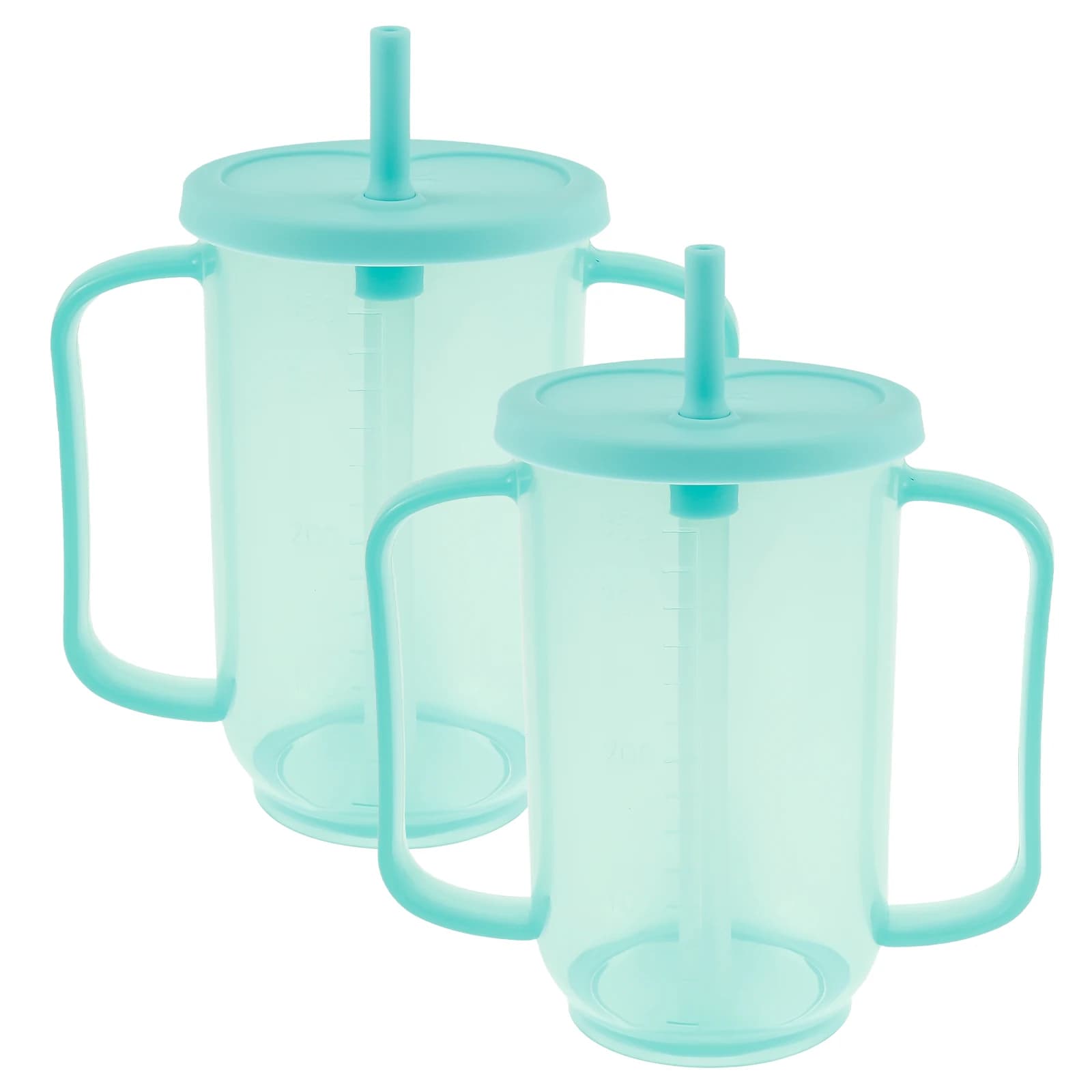 Spill-Proof Sippy Cup with Straw, 2-Pack