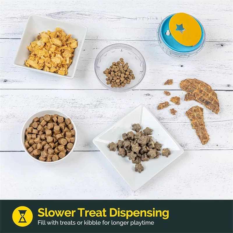 Interactive Treat Dispenser Slow Feeder Toy
