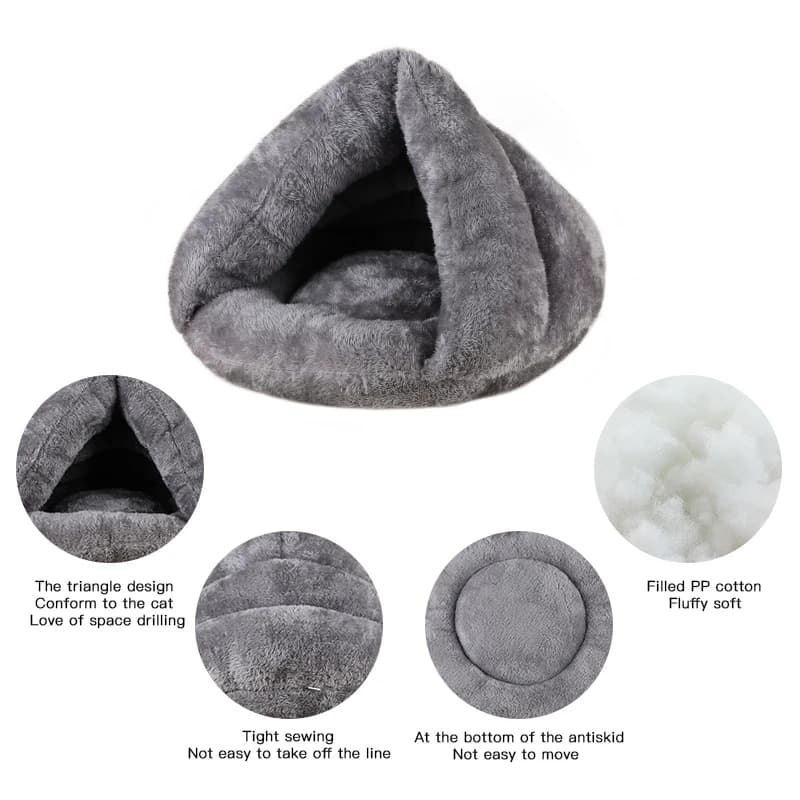 Small Plush Dog Bed