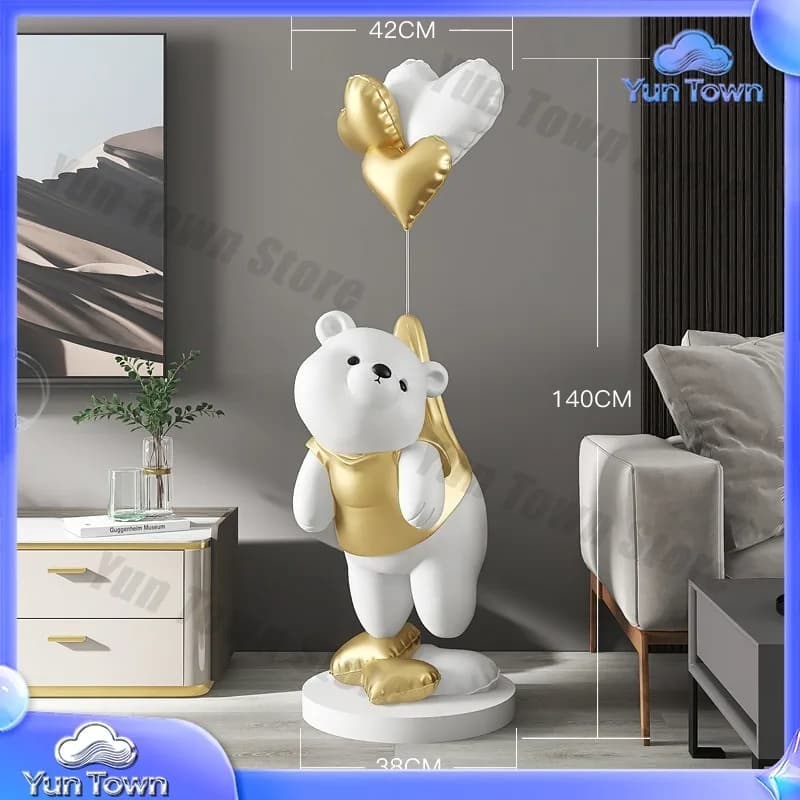 Floor-standing Ornament Home Decor Next to TV Cabinet Light Luxury and Elegant Housewarming New Home Gift