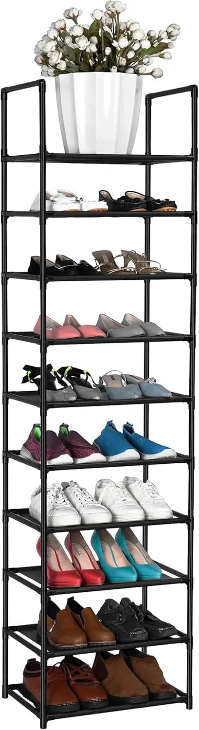 Heavy Duty Steel Shoe Rack 25 Pairs