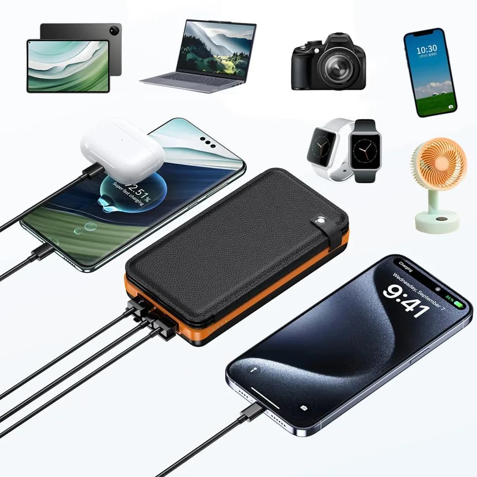 Solar Power Bank 50000mAh