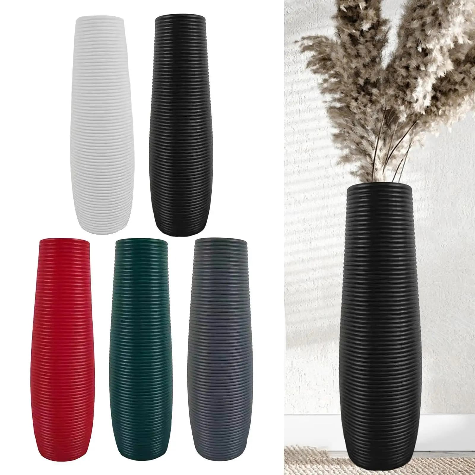 Tall Minimalist Floor Vase