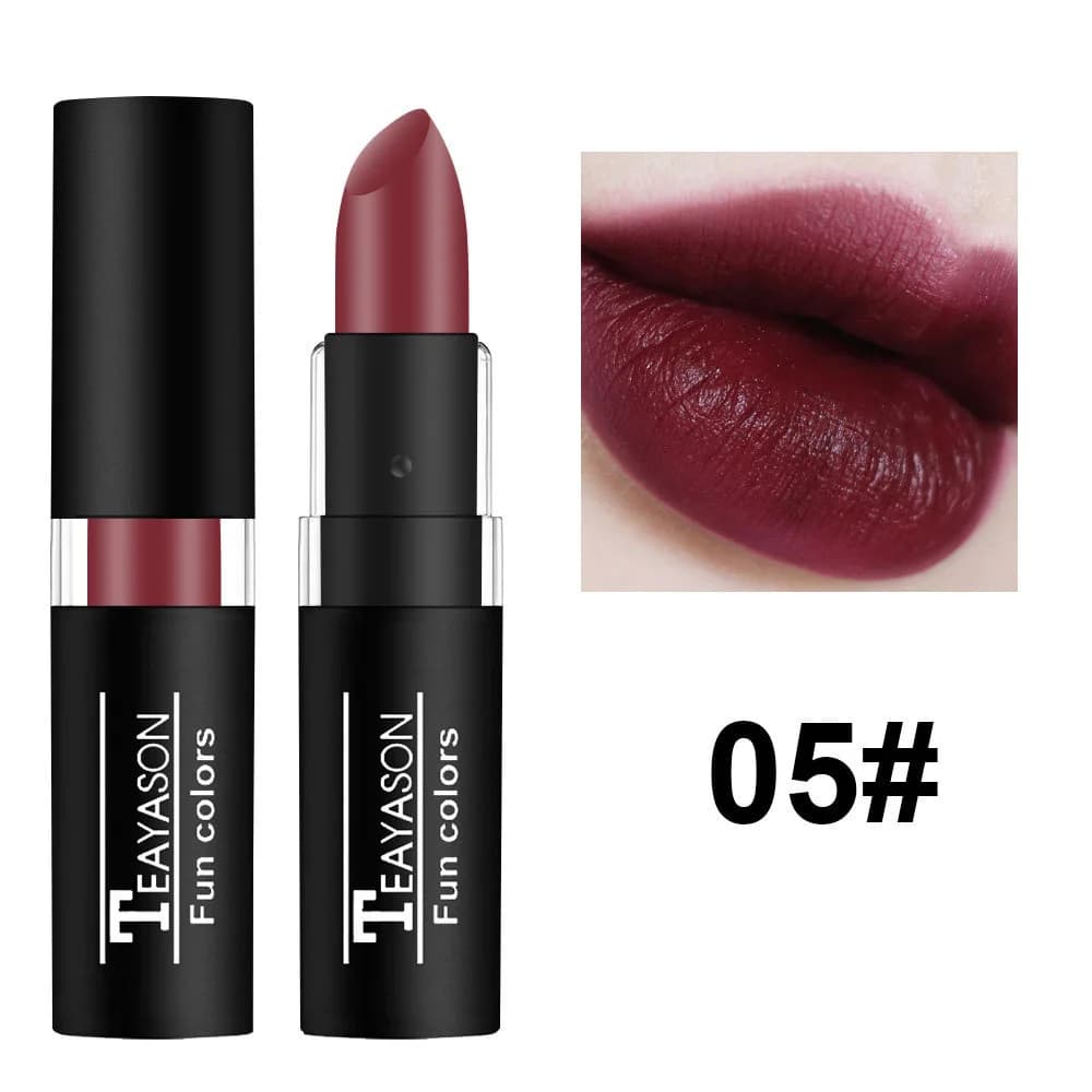 12 Color Waterproof Matte Lipstick Palette