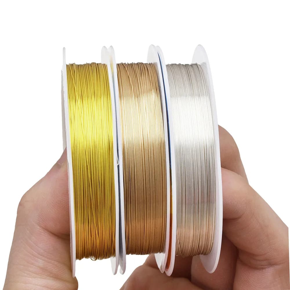Jewelry Beading Wire 20m Copper Clad Steel