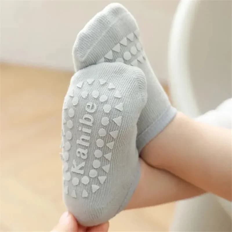 Soft Grip Baby Socks, 2-Piece Set