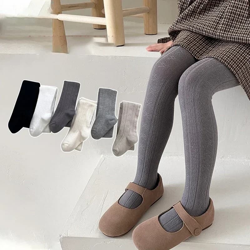 Baby Cotton Knitted Tights