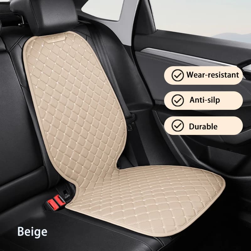 Car Seat Safety Protector Leather Pad