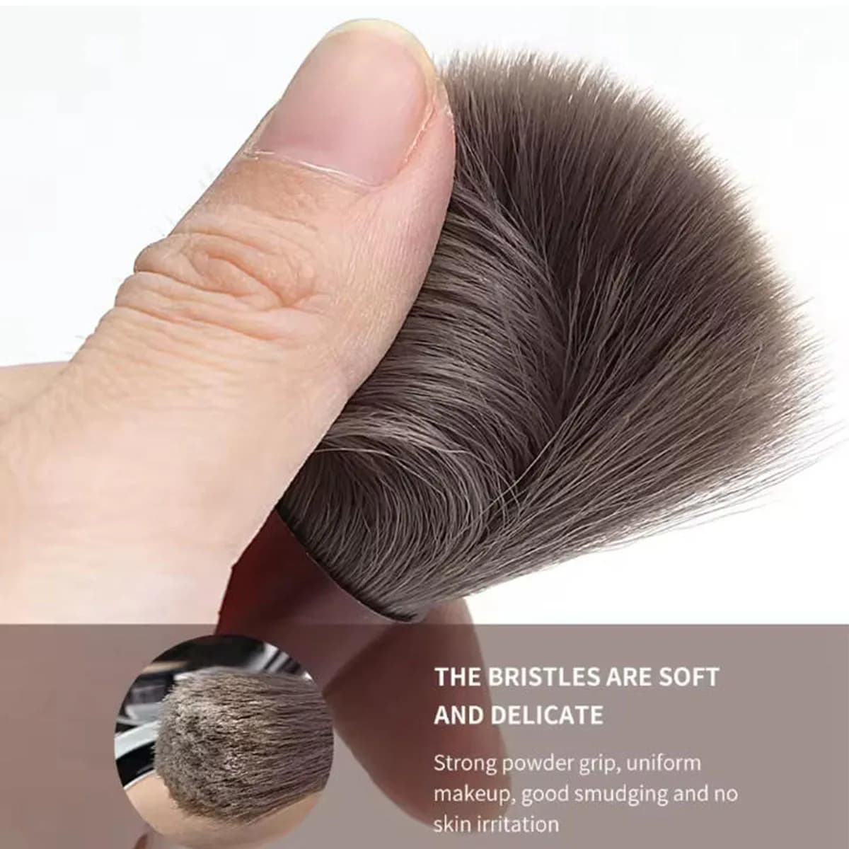 Professional Makeup Brush Set With Soft Fluffy Durable Bristles For Easy Carrying And Storage Complete Set Of Beauty Tools