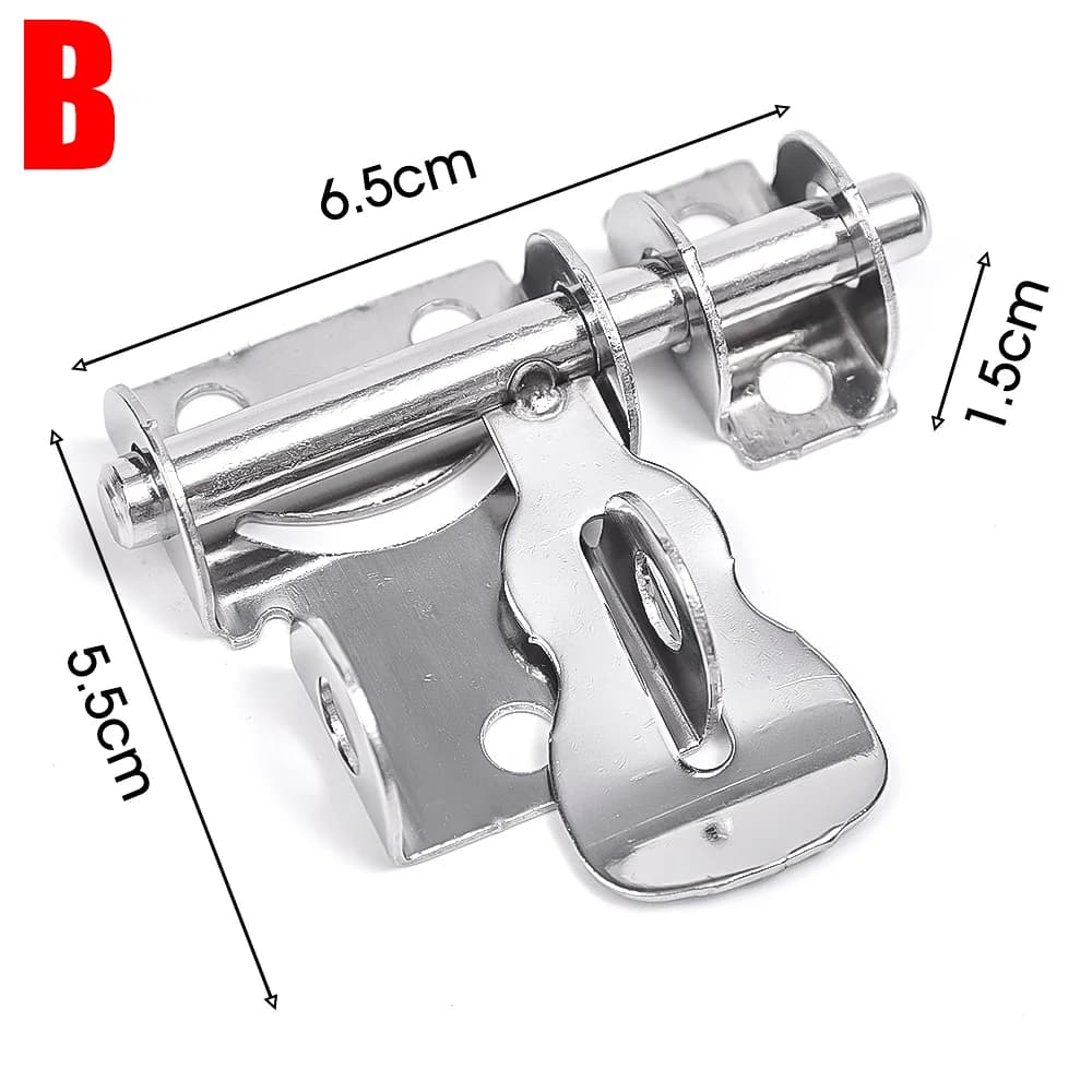 Stainless Steel Slide Bolt Lock