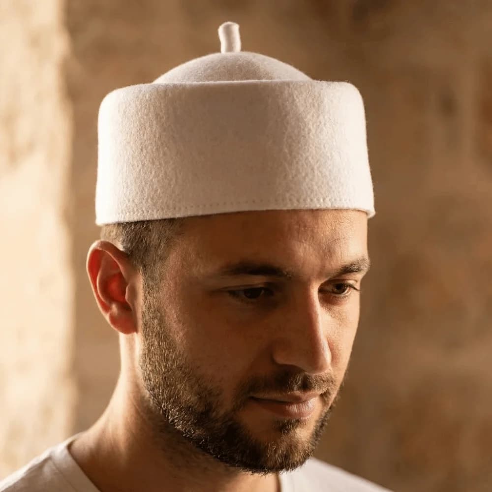Traditional Ethnic Prayer Beret Hat