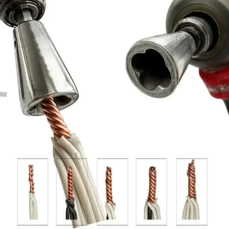 Wire Twisting Drill Attachment