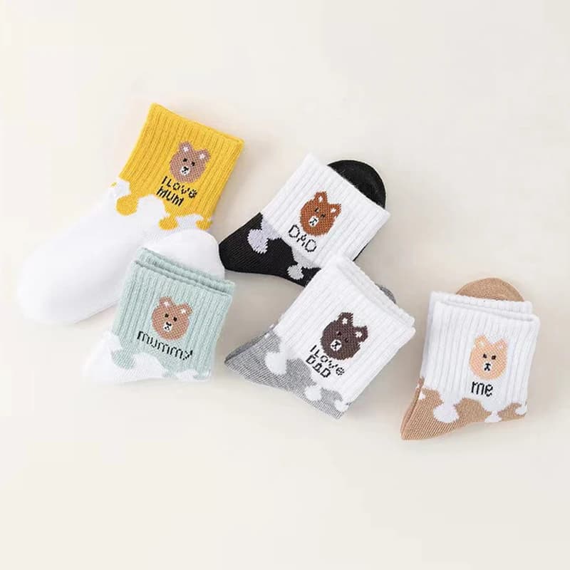 Baby Low Cut Stretch Ankle Socks 5 Pairs
