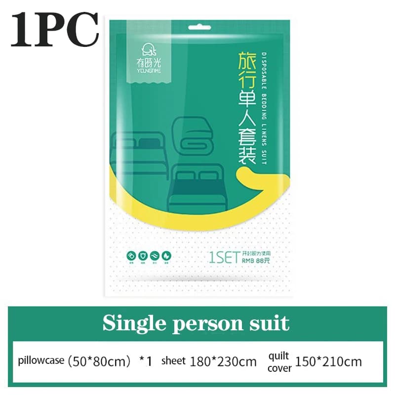 Disposable Non-Woven Travel Bed Sheets