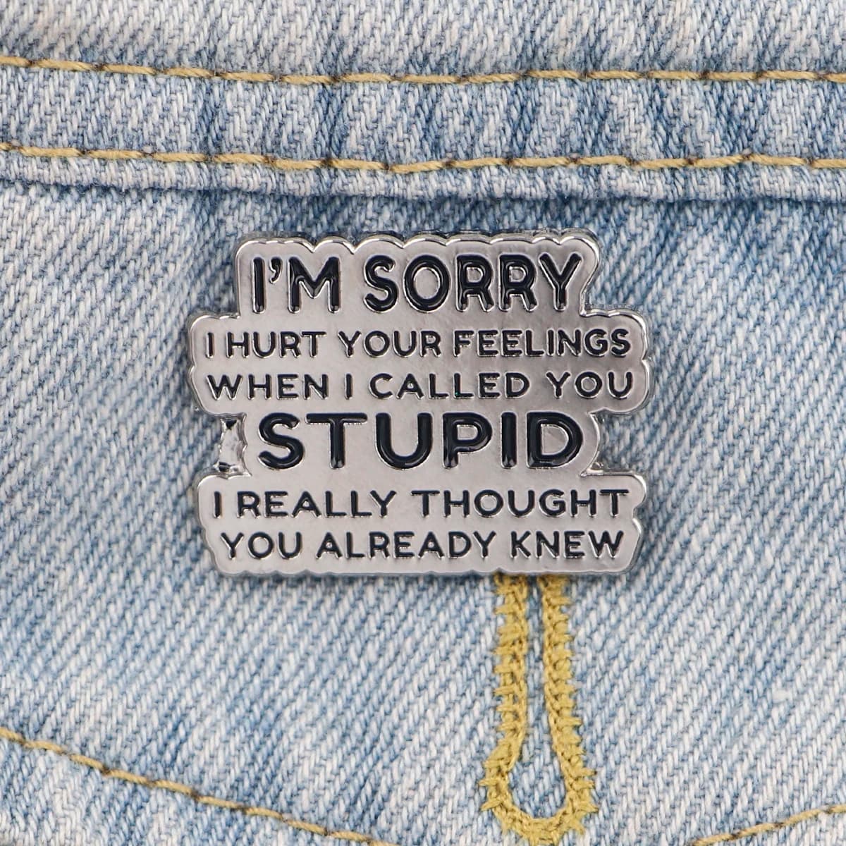 English Quotations Enamelled Brooches Backpack Lapel Badges Fashion Jewelry Accessories Festival Souvenir Gifts For Women