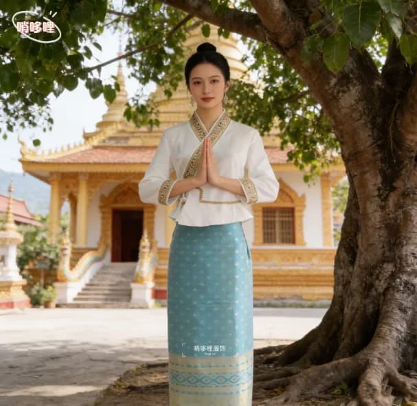 Women's Thai Traditional Festival Dress