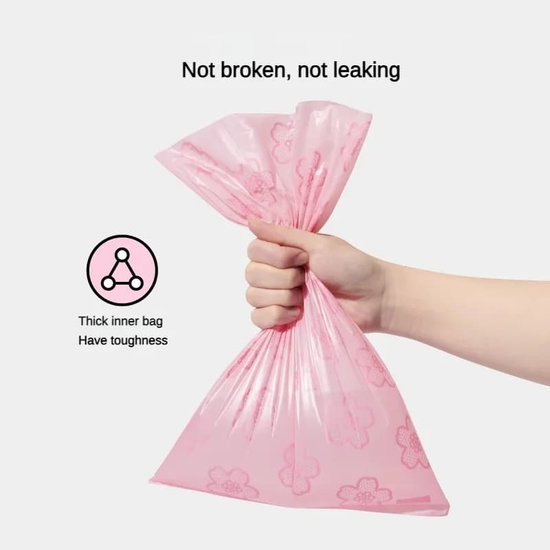 Bags for Dogs Poop Dispenser Outdoor Portable Pet Poop Bags Dog Cat Cleaning Supplies Accessories Pet Droppings Garbage Bag