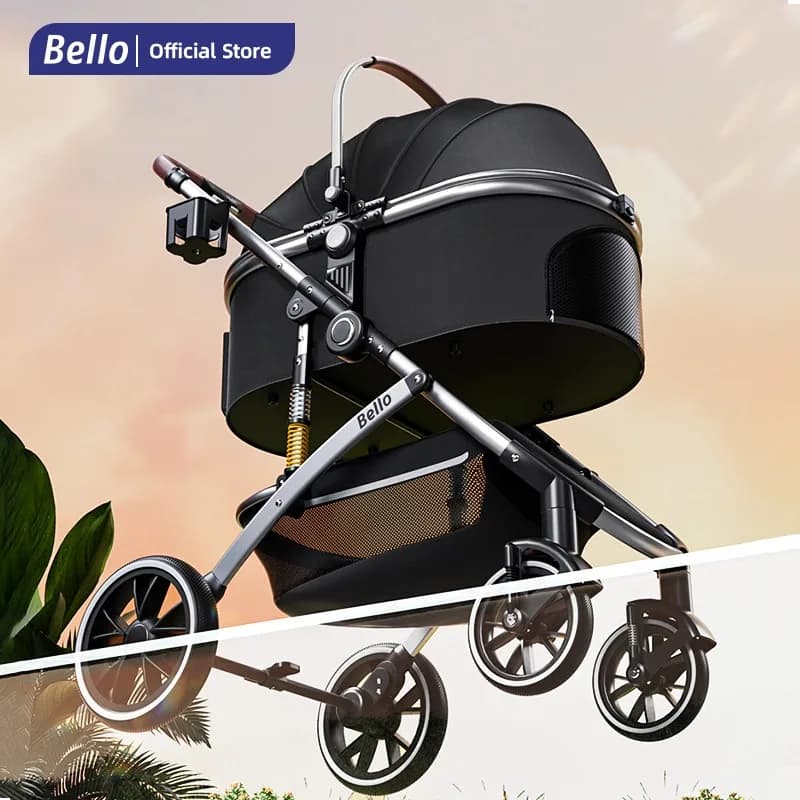 carrinho pet (Ready to Ship) Luxury Pet Trolley Manufacture Pet Stroller Dog Cat Trolley Pet Carriers & Travel Products
