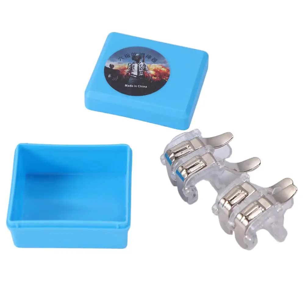 1 Pair Gaming Metal Games Accessories Aim Key Trigger Fire Button Joystick Grip Trigger Gamepad Controller