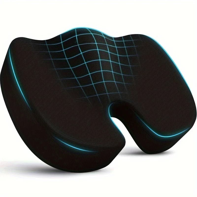Ergonomic Memory Foam Seat Cushion