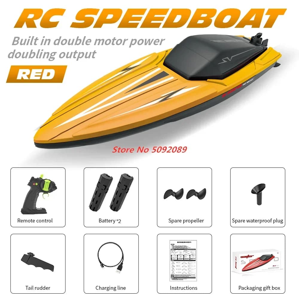 RC Racing Speedboat 35CM Remote Control