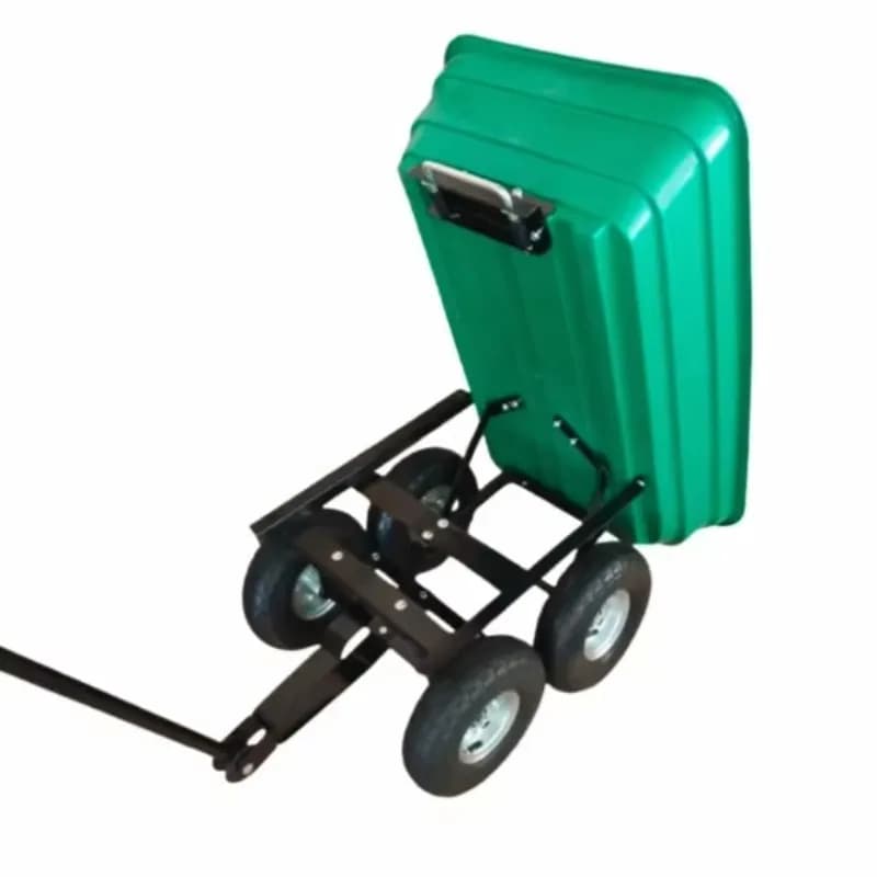 Heavy Duty Collapsible Steel Frame Wheelbarrow