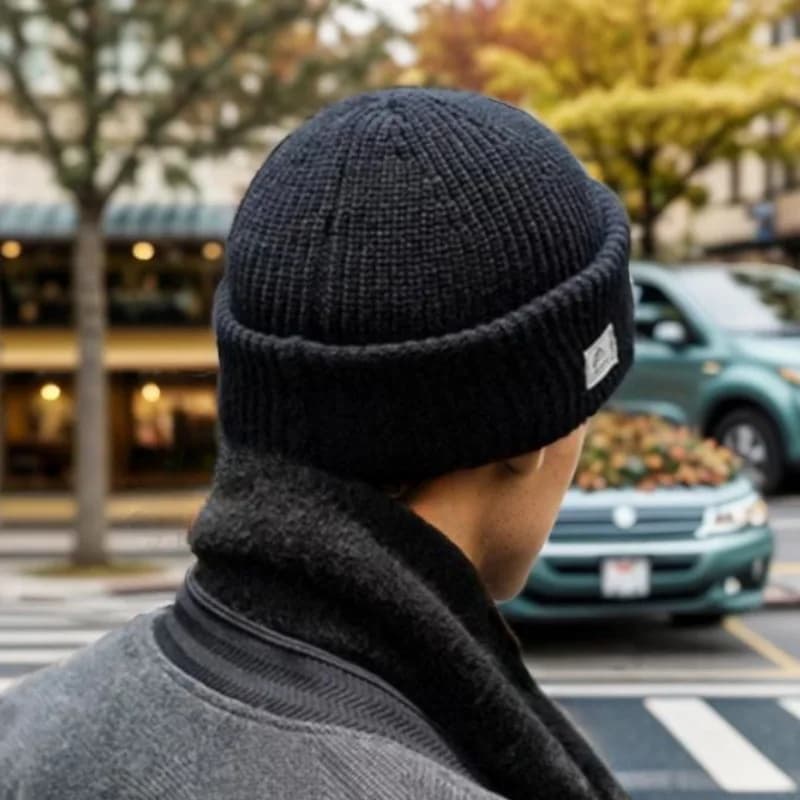 Knitted Winter Beanie Hat