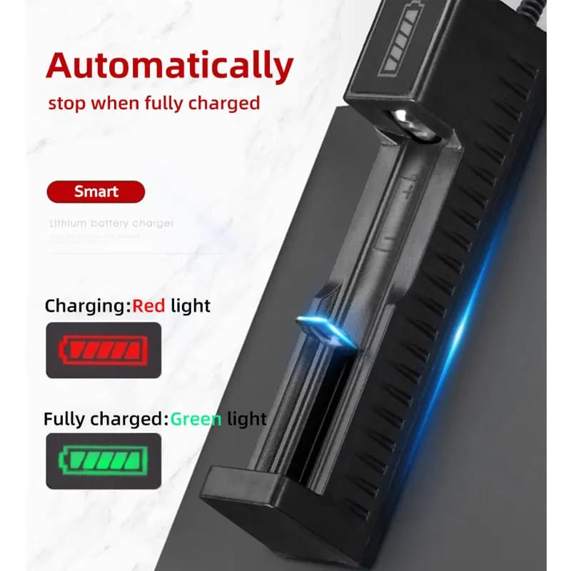 18650 Lithium Battery Charger