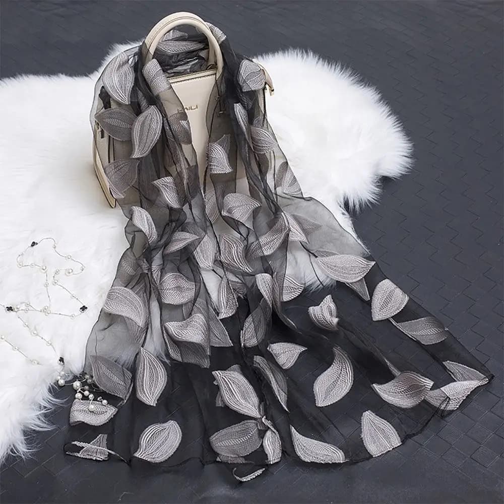 Lightweight Silk Scarf Wrap