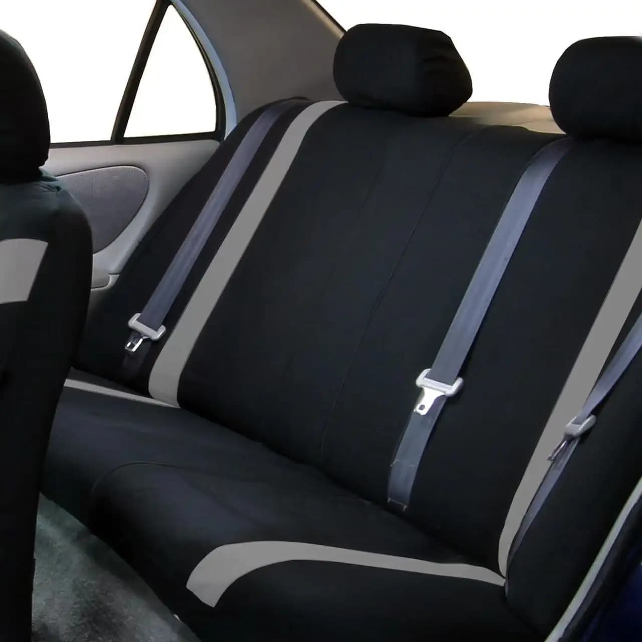Seat Covers Breathable Car Seat Cover Full Set Universal Automotive Interior Cover Fit for Car SUV Truck Van, Interior Upgrade